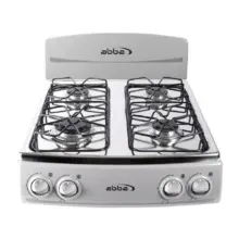 Estufa De Sobreponer Abba 4 Puestos Gas Natural Sg 400-5N G