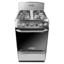 Estufa Con Horno Abba 4 Puestos Gas Propano Ab 201-5M Pl