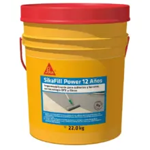 Sika Fill 12 Power Impermeabilizante Techos Gris 22 Kg
