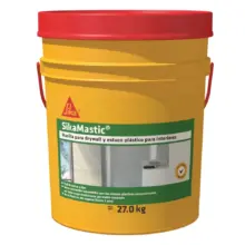 Sika Mastic Estuco Plástico Uso Interior 28 Kg Cuñete