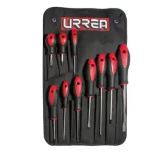 Destornilladores Combinado Bimaterial (Jgo. 10 Pzas.) Urrea