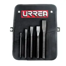 Cinceles Corta Frío Acero 5/16"-3/4" (Jgo. 5 Pzas.) Urrea