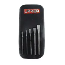 Cinceles Corta Frío Acero 1/4"-1/2" (Jgo. 5 Pzas.) Urrea