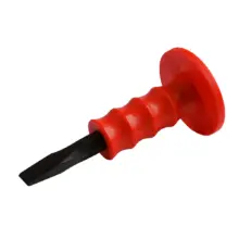 Cincel Corta Frío Acero Punta Recta Guarda 3/4"x 12" Urrea