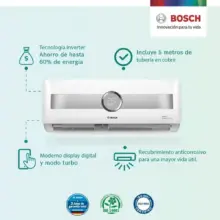 Aire Acondicionado Inverter Bosch 9000btu 220v Climate 8000
