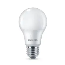 Bombillo Led Bulbo 6 W 450 Lm E 27 3000 K Philips