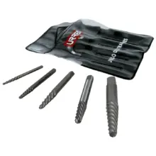 Extractor Para Tornillos Acero (Jgo. 5 Pzas.) Urrea