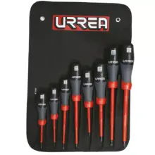 Destornilladores Mango Trimaterial 1000V (Jgo.8 Pzas.) Urrea