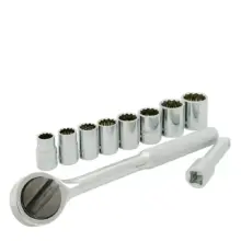 Copas Y Accesorios Métricos 3/8" (Jgo. 10 Pzas) Surtek