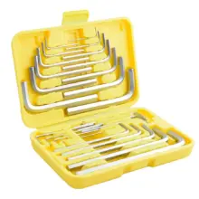 Llaves Bristol Tipo "L" En Estuche (Jgo. 25 Pzas) Surtek