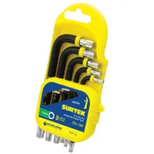 Llaves Bristol Torx  Rack (Jgo. 9 Pzas.) Surtek