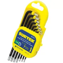 Llaves Bristol Torx  Largas (Jgo. 7 Pzas.) Surtek