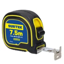 Flexómetro Con Carcasa Soft Grip 8 m x 1" Surtek