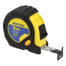 Flexómetro Con Carcasa Rubbergrip 3 m x 5/8" Surtek