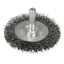 Grata Copa Ondulada Alambre Delgado 3"x 0.30 mm Foy