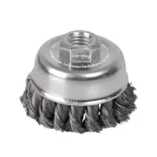 Grata Copa Trenzada Alambre Delgado 3"x 0.35 mm Surtek