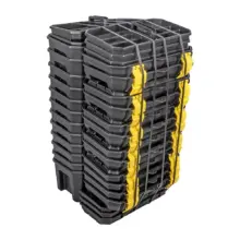 Caja Portaherramientas Plástica 19"x 10.5"x 10" 15 Pzas Surtek