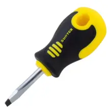 Destornillador Punta Plana Tipo Trompo 1/4"x 1-1/2" Surtek