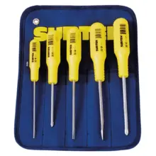 Destornilladores Amarillos Combinado (Jgo. 5 Pzas.) Surtek