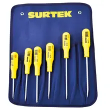 Destornilladores Amarillos Combinado (Jgo. 6 Pzas.) Surtek