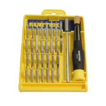 Destornillador + Puntas Combinado (Jgo. 32 Pzas.) Surtek