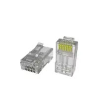 Conector UTP Sin Blindaje Cat 6A Hikvision Caja x100 Unds