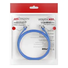 Cable De Red UTP Cat 6 de 24AWG Cobre Patch Cord  2M Azul