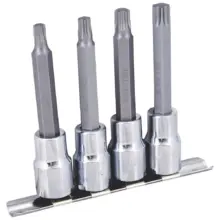 Copas Punta Larga Torx  1/2" (Jgo. 4 Pzas) Surtek