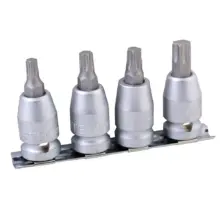 Copas Punta Torx  1/2" (Jgo. 4 Pzas) Surtek