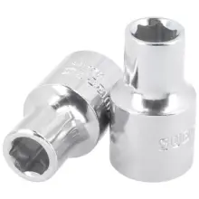Copa Cuadro 6 Puntas Acero Cromo Cuadro 1/2"x 13 mm Surtek