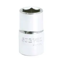 Copa Cuadro 6 Puntas Acero Cromo Cuadro 1/2"x 7/16" Surtek
