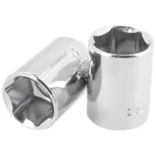 Copa Cuadro 6 Puntas Acero Cromo Cuadro 1/2"x 15 mm Surtek