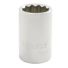 Copa Corta 12 Puntas Acero Cromo Cuadro 1/2"x 30 mm Surtek