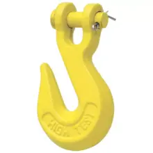 Gancho Para Cadena Con Chaveta Forjado En Acero 1/2" Surtek