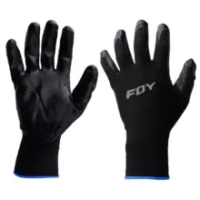 Guantes De Nailon Con Recubierta Nitrilo T. Chica Foy