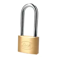 Candado De Gancho Largo Con Llave Estándar  50 mm Lock
