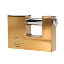 Candado Para Cortina Estándar Latón Brillante 70 mm Lock