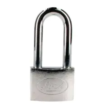 Candado De Acero Gancho Largo Llave De Discos 50mm Lock