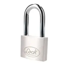 Candado De Gancho Largo Llave Estándar Blíster  50 mm Lock