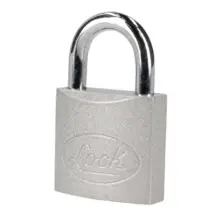 Candado De Gancho Corto Acero 38 mm (Jgo. 4 Pzas.) Lock