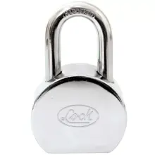 Candado Redondo De Gancho Corto Llave Estándar 65 mm Lock