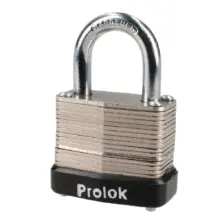 Candado Laminado Gancho Corto Llave Estándar 30 mm Prolok