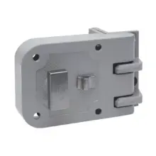 Cerradura De Sobreponer Izq. Puerta Corrediza Hierro Lock