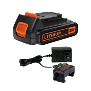 20V MAX* POWERCONNECT™ 1.5Ah Lithium Ion Battery + Charger | BLACK+DECKER