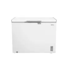 Congelador Horizontal 293 Litros Acero Triple Función Midea