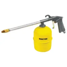 Pistola Limpia Motores Vaso De 1L 1/4" Ntp 120 Psi Surtek