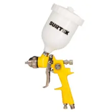 Pistola Para Pintar De Gravedad 600 ml 50 Psi + Vaso Surtek