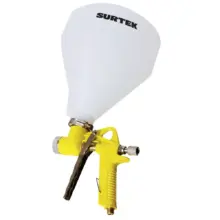 Pistola Para Pintar Texturizados 5L 72 Psi + Vaso Surtek