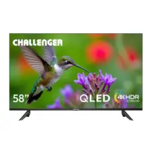 Televisor Challenger QLED 58″ Smart Google TV + Soporte