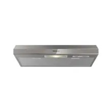 Campana Extractora De pared 76 cm Gris Whirlpool